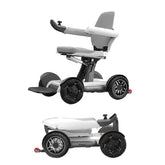 BZMEDI Smart Auto-Folding All-Terrain Electric Wheelchair